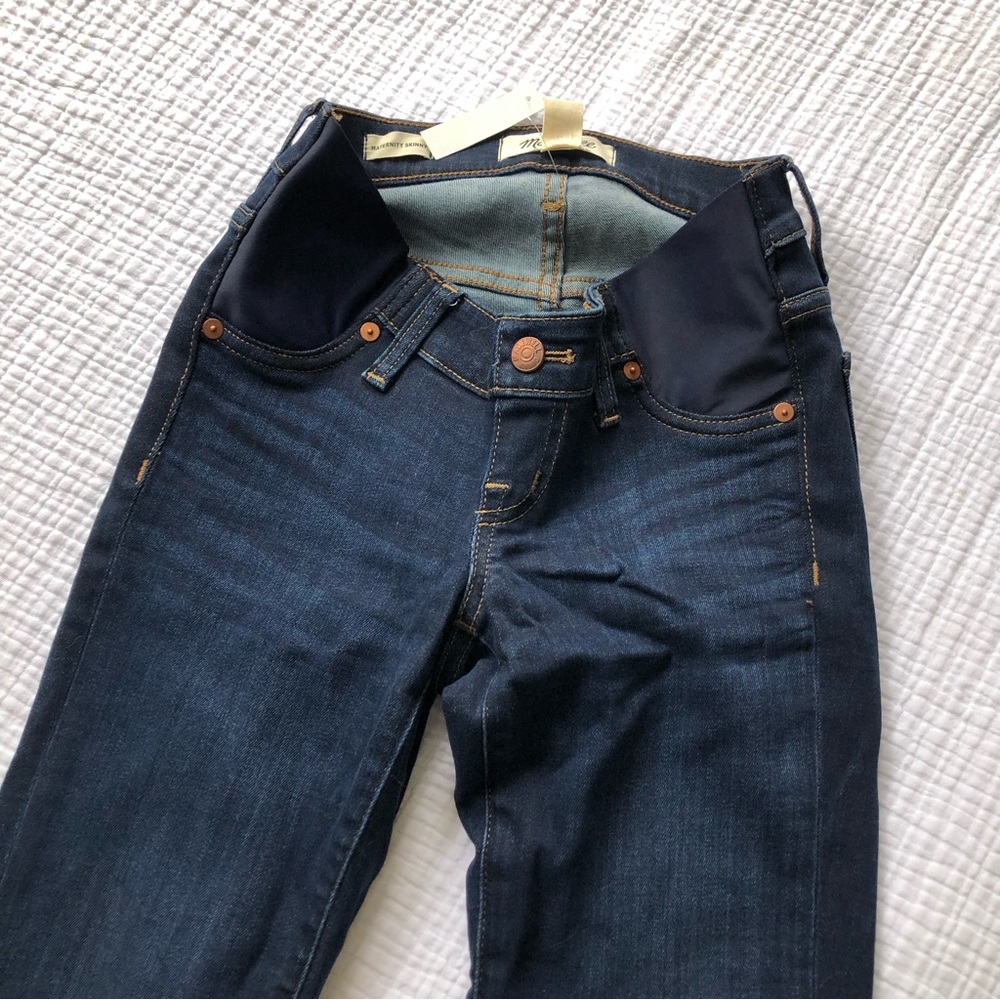 Madewell Maternity Side-Panel Skinny Jeans Size 23